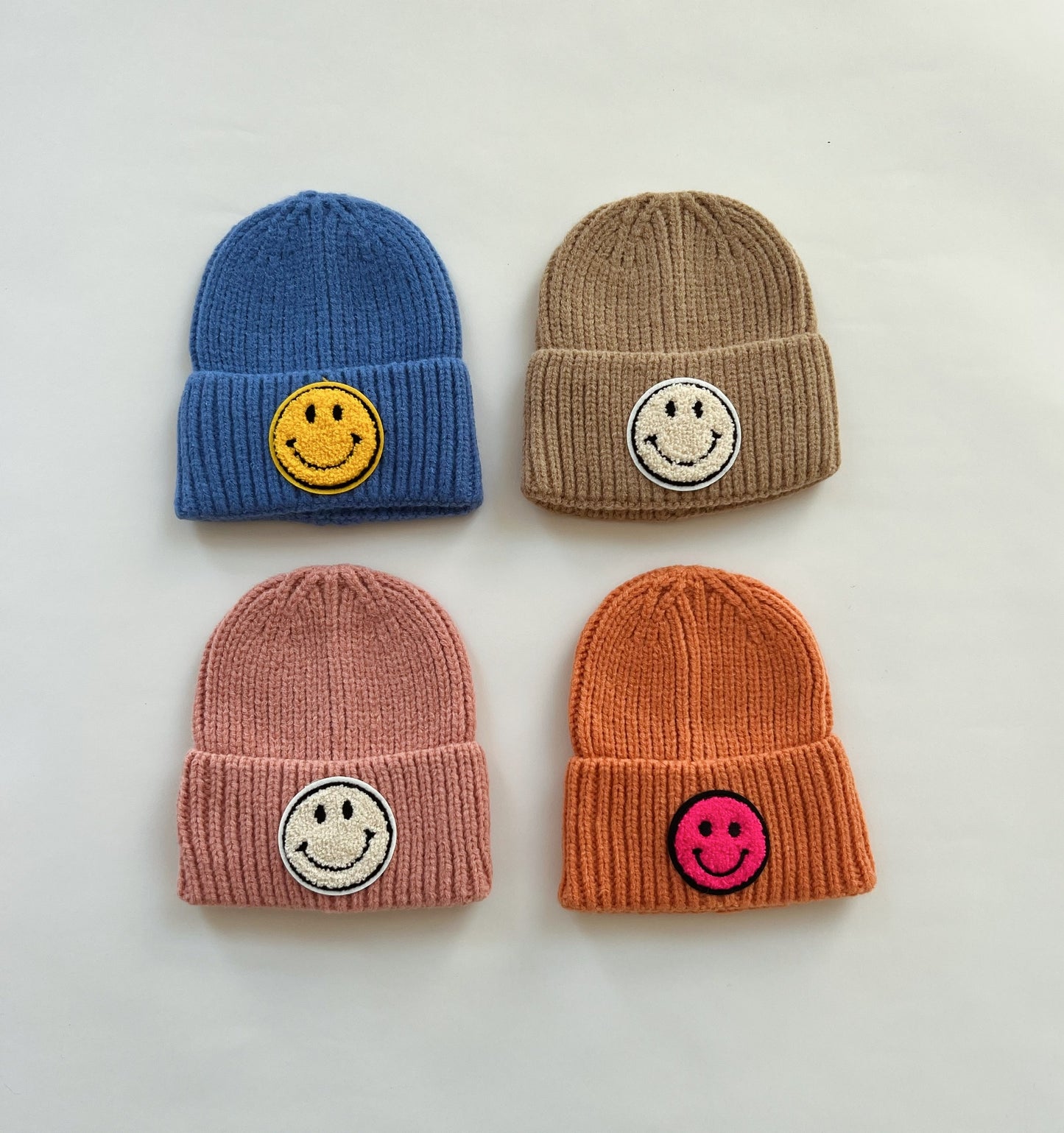 Smiley Beanie | Color Block